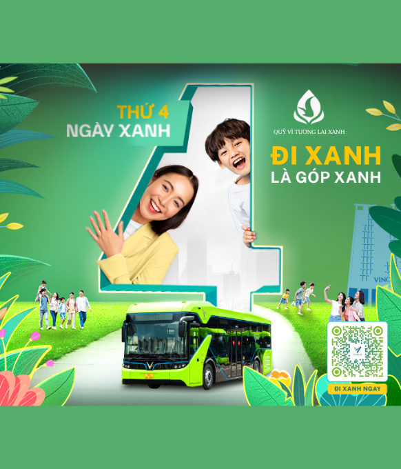 THỨ 4 NGÀY XANH - ĐI XANH LÀ GÓP XANH